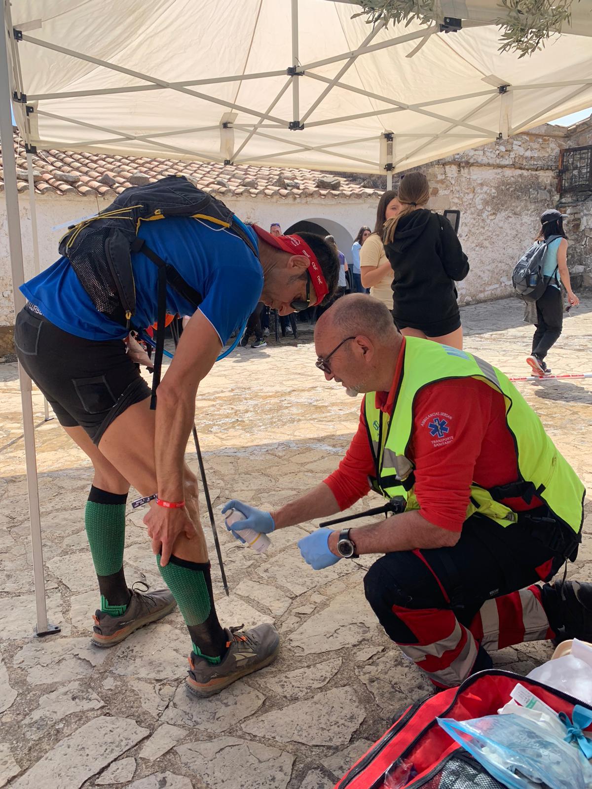 Ambulancia en evento