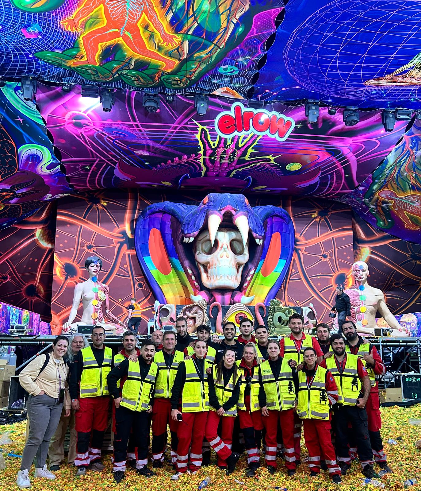 Ambulancia en evento